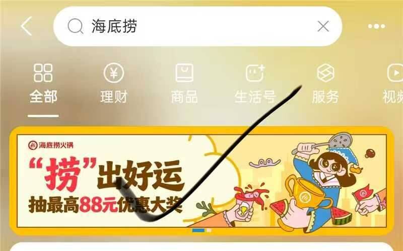 支付寶搜